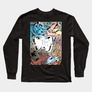 Miro meets Chagall (David and Bathsheba) Long Sleeve T-Shirt